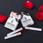 Zigaretten-Lippenstift-Set, 4 Farben, matter Lipgloss, lang anhaltender Lipgloss, wasserfester Lippenstift, nackte rote Lippentönung, Make-up, neu